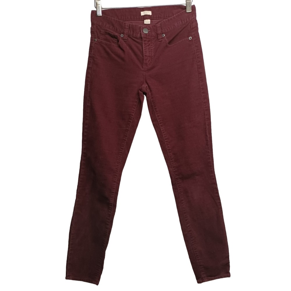 J.CREW CORDS PURPLE, SIZE 25/4